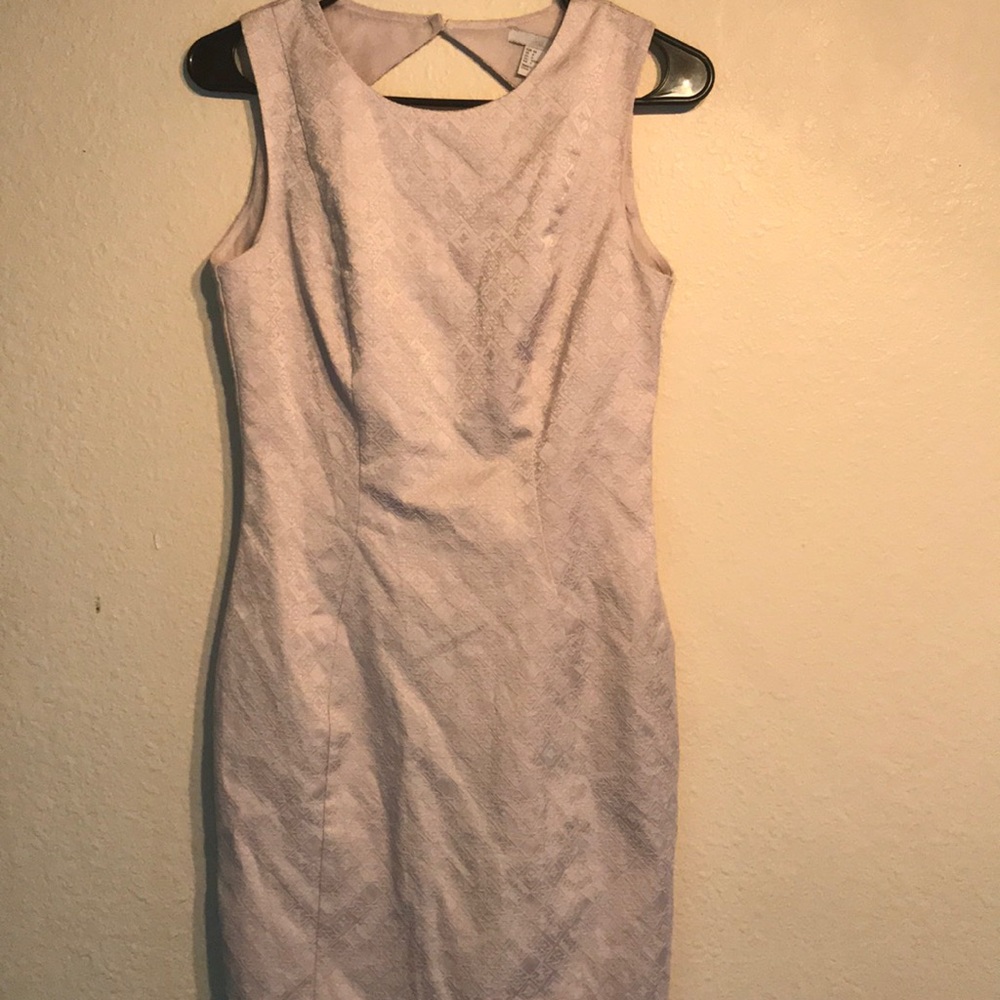 H&M ivory Patterned Dress
